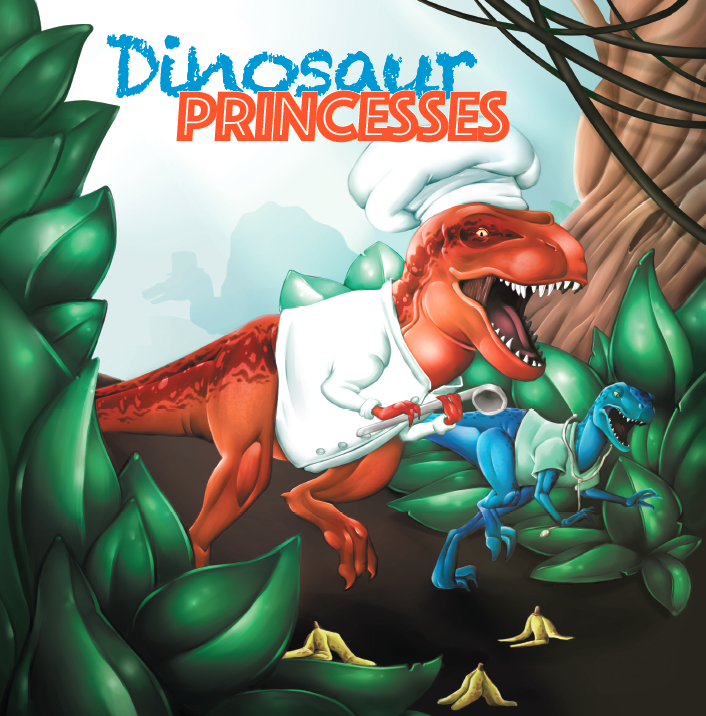 Dinosaur Princesses Cover